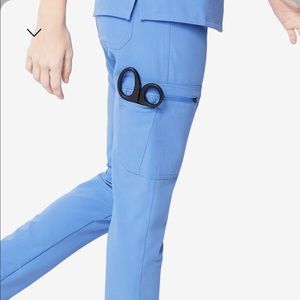 FIGS Ceil Blue Yola Skinny Scrub Pants -XS Regular
